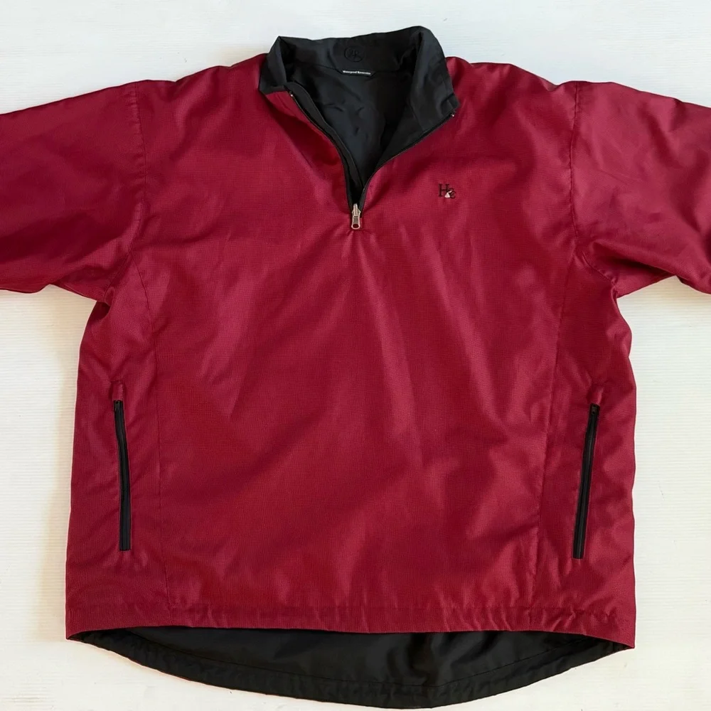 Zero Restriction Pullover Jacket Mens XL Waterproof Reversible Golf Outerwear